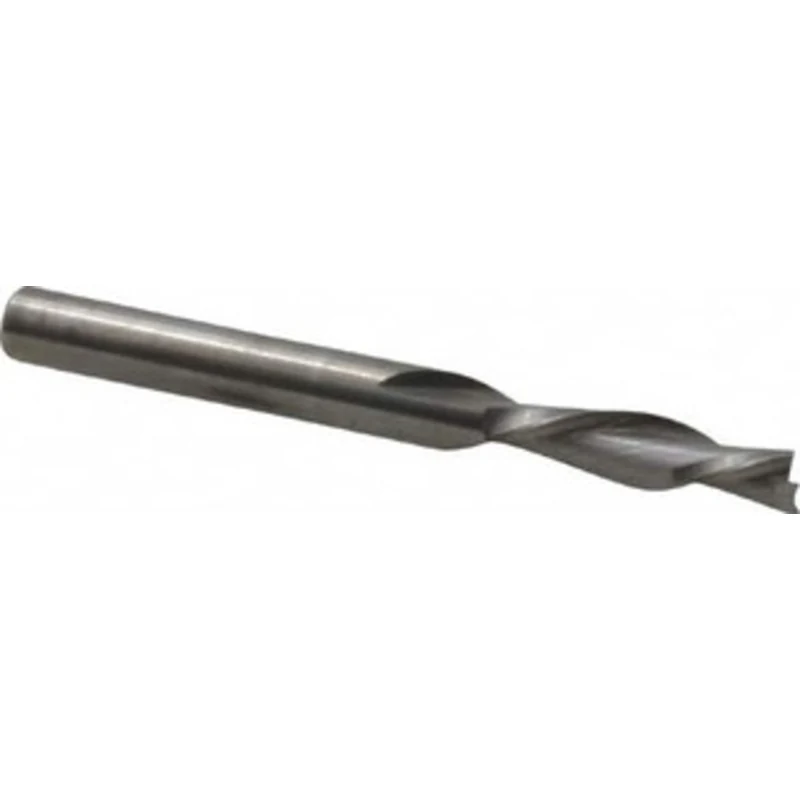LMT Onsrud LP 3/16 Diam RH Solid Carbide 2-Flute Double Edge Downcut Spiral Router Bit Uncoated, 3/4 LOC, 3/16 Shank ...